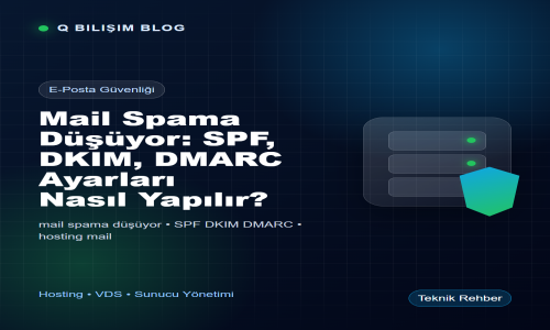 Mail Spama Düşüyor: SPF, DKIM, DMARC Ayarları Nasıl Yapılır?