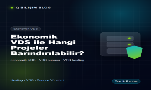 Ekonomik VDS ile Hangi Projeler Barındırılabilir?