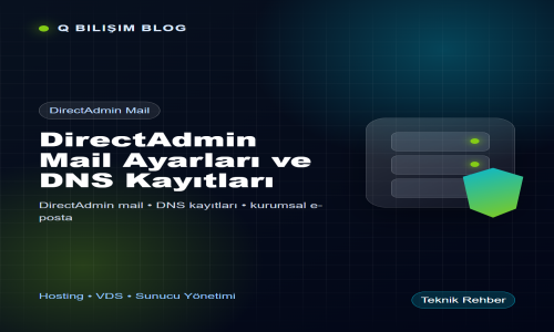 DirectAdmin Mail Ayarları ve DNS Kayıtları