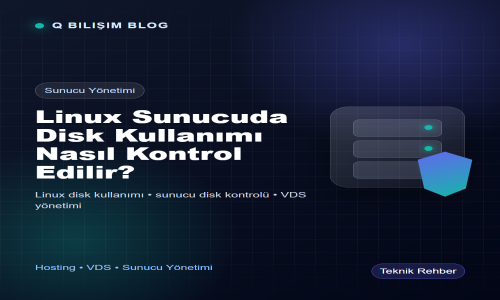 Linux Sunucuda Disk Kullanımı Nasıl Kontrol Edilir?