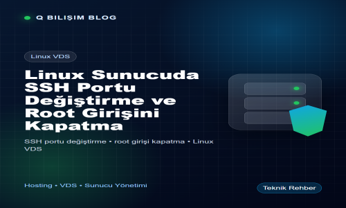 Debian 12 Sunucuda SSH Port Değiştirme ve Güvenlik