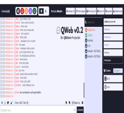 QWeb v0.2 - IRC HTML5 Chat Sistemi